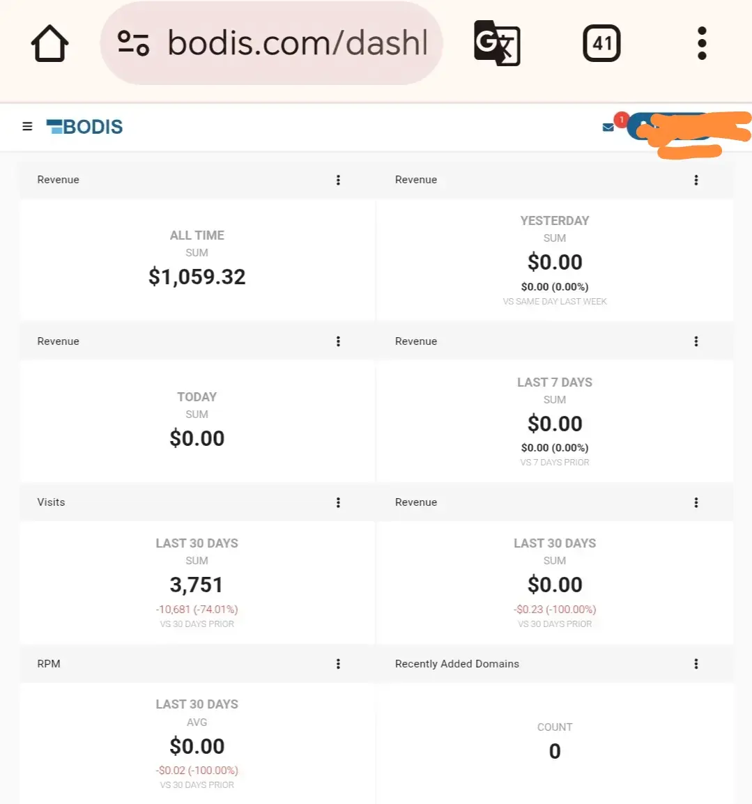 Bodis.com域名停放平台将于1 月31 日停止运营 互联网 第2张 Bodis.com域名停放平台将于1 月31 日停止运营 互联网 第2张